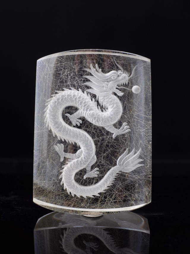 Dragon Carving  Quartz - 05