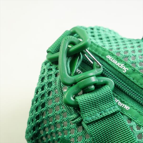 新品未使用 Supreme Mesh Mini Duffle Bag Green