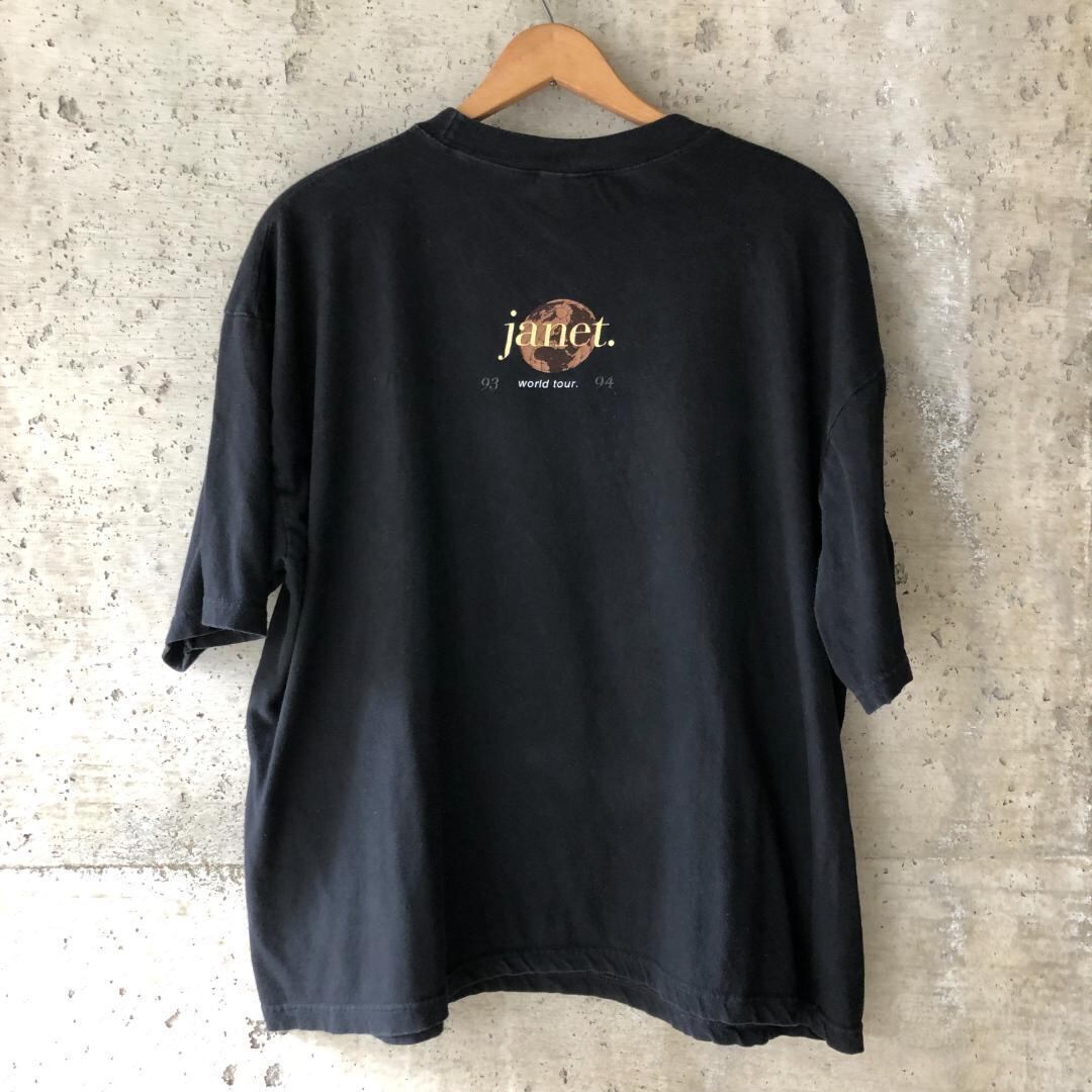 XZ511 90s Tシャツ janet. ワールドツアー ジャネットジャクソン