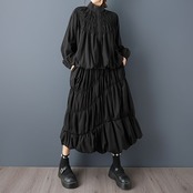 ギャザー バルーン トップス&スカート セレクト  00207