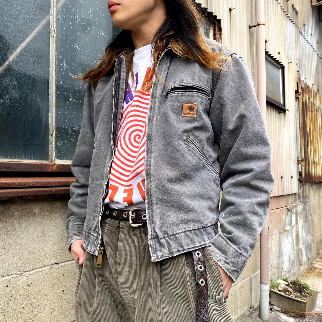 90年代 Carhartt カーハート デトロイトジャケット ワークジャケット 