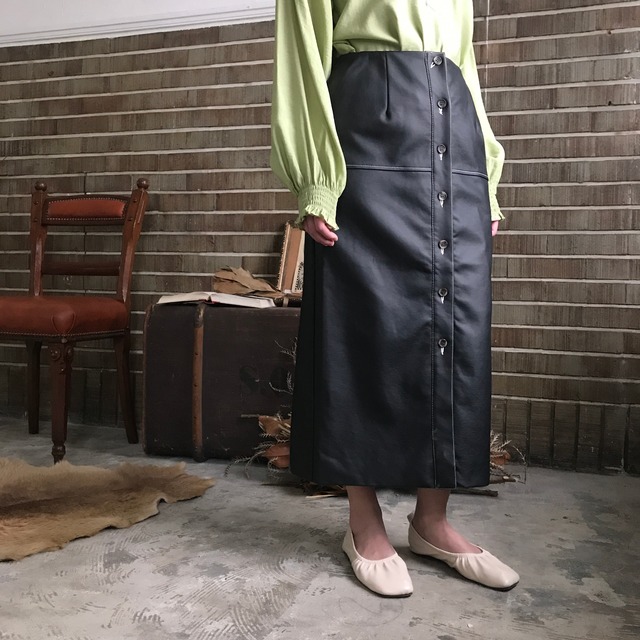 [trc-251004]レザータイトスカート