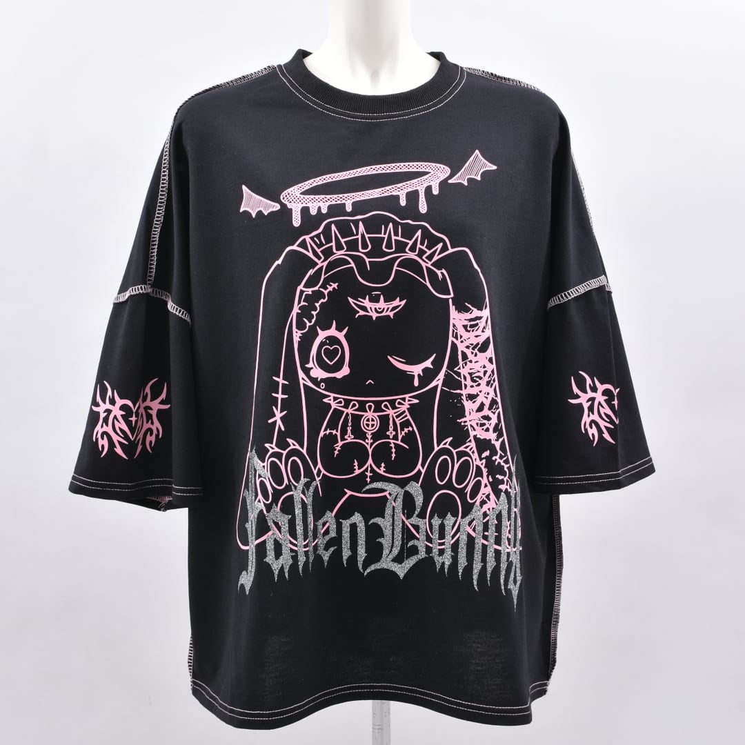5/13 完売→再入荷！】新作☆Fallen BunnyステッチTシャツ