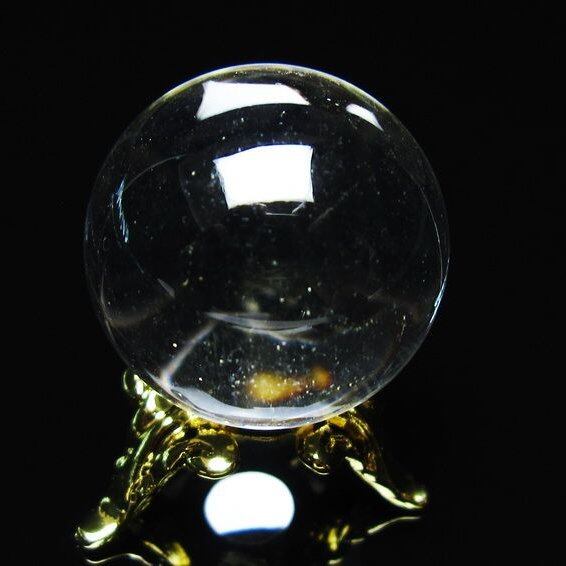 水晶 丸玉 23mm 一点物 おまかせ便 141-7652