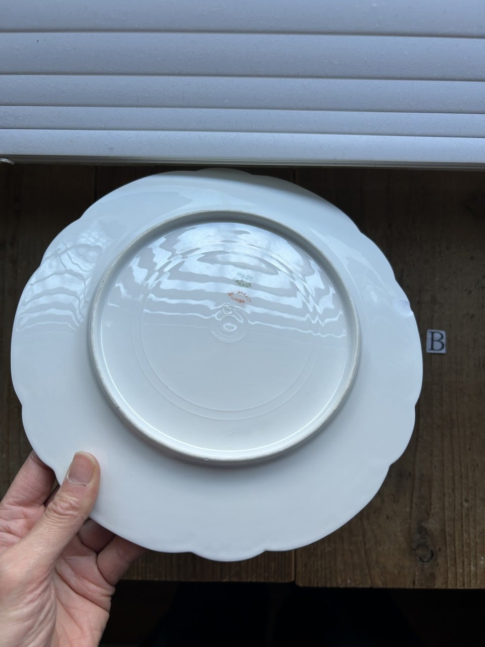 Limoges / リモージュ / お花柄のディナープレート / B | destrucs