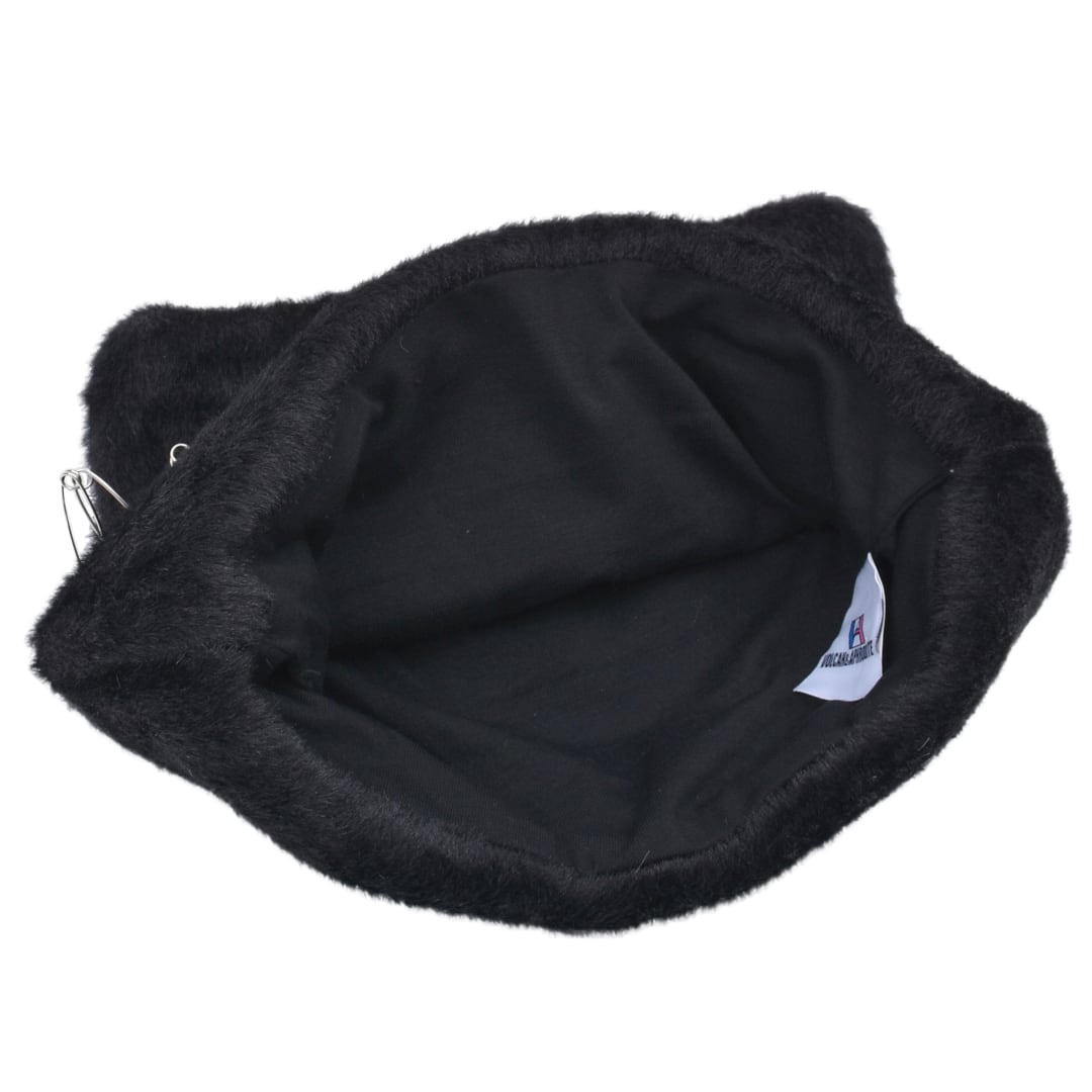 11/24 新カラー追加！】サブカルロゴ刺繍☆ネコ耳ファーPINニット帽