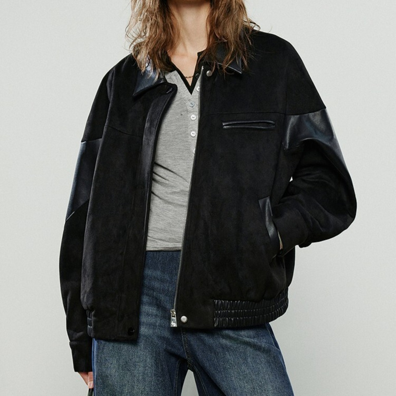 Suede Leather Jacket / スエード レザー ジャケット