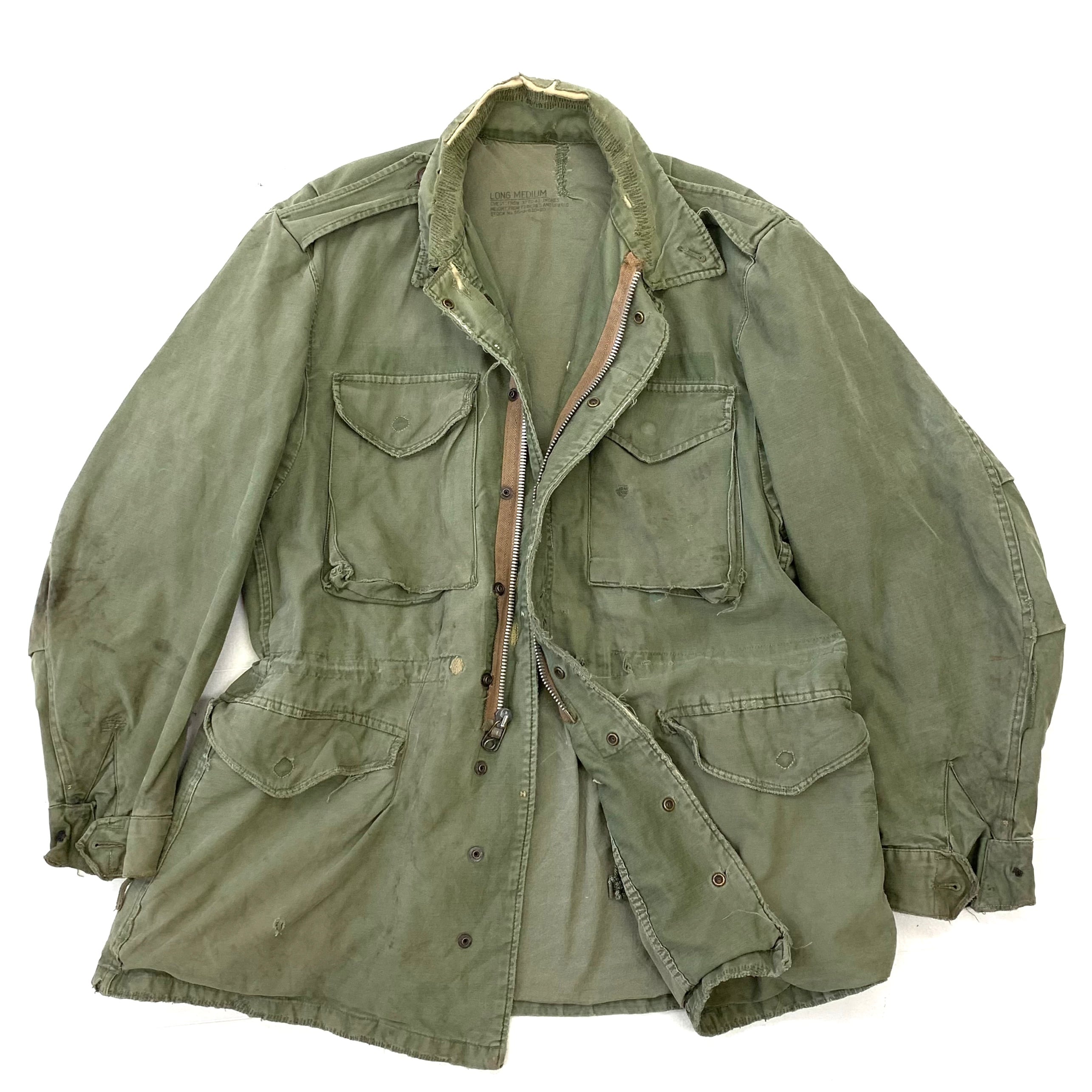 0418 / 1950's US.ARMY M-1951 field jacket “boro” オリーブ M-51