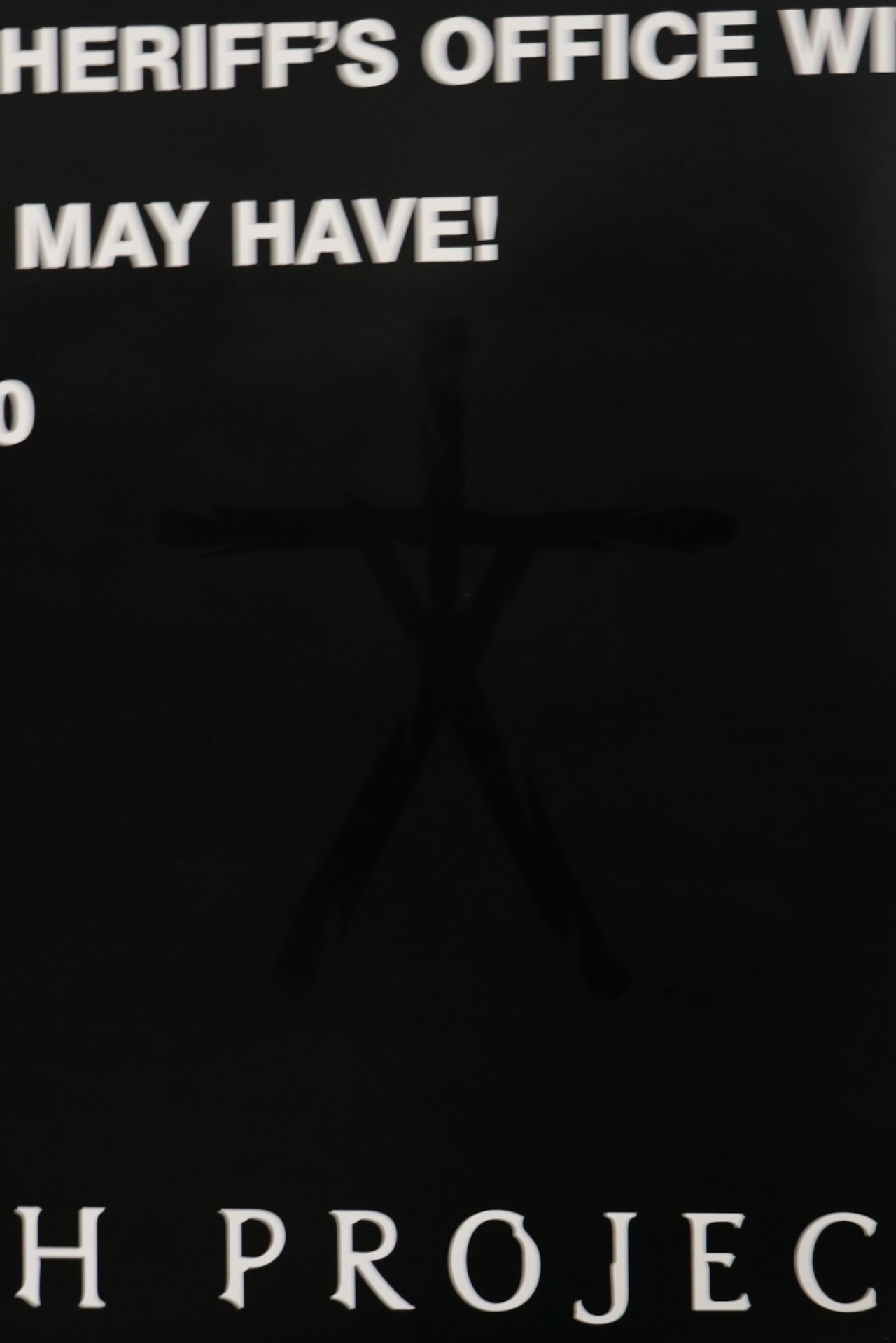 The Blair Witch Project 1999 U.K. poster