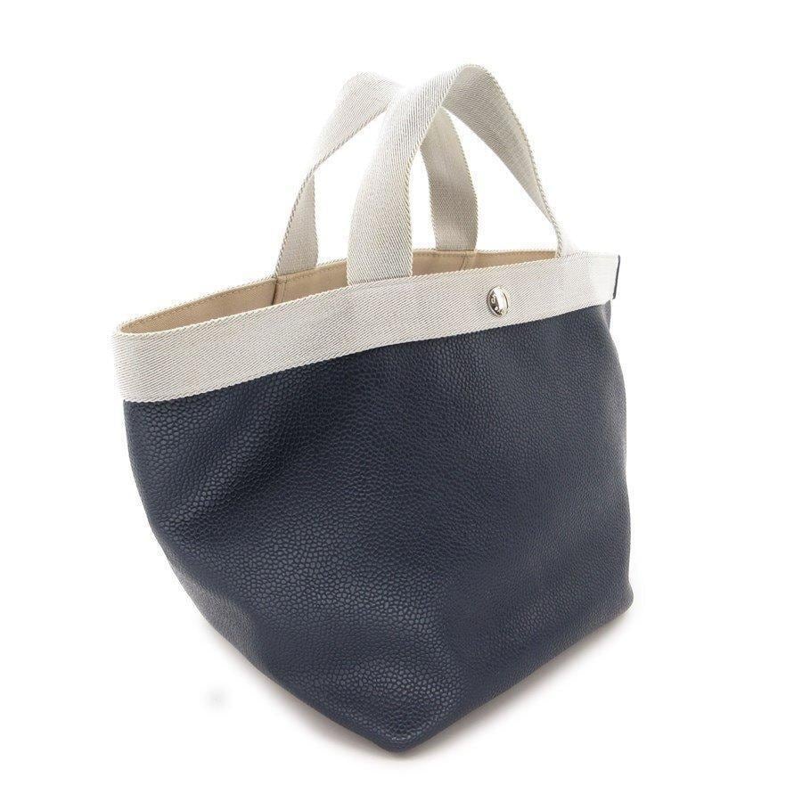 美品 エルベシャプリエ トートバッグ 舟型 707GP 0-24101008