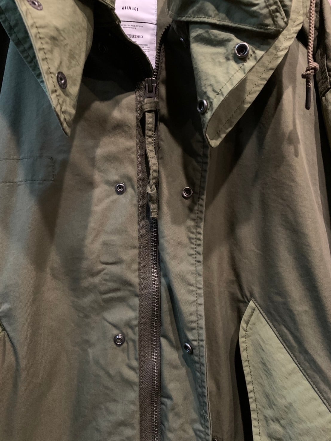 KHA:KI / カーキ NEW TYPE-65 COAT モッズコート ミリタリーコート