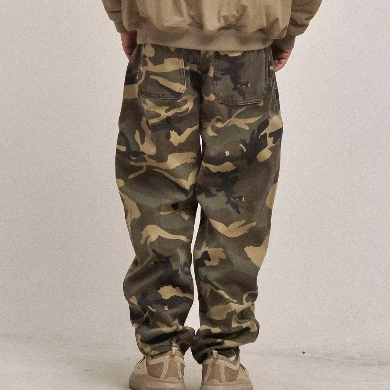 カモフラージュ ワークカーゴパンツ N3408 - 2