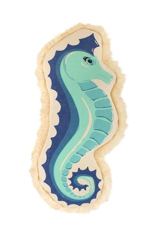 Harry Barker | CANVAS DOG TOY - COSTAL SEAHORSE（L）