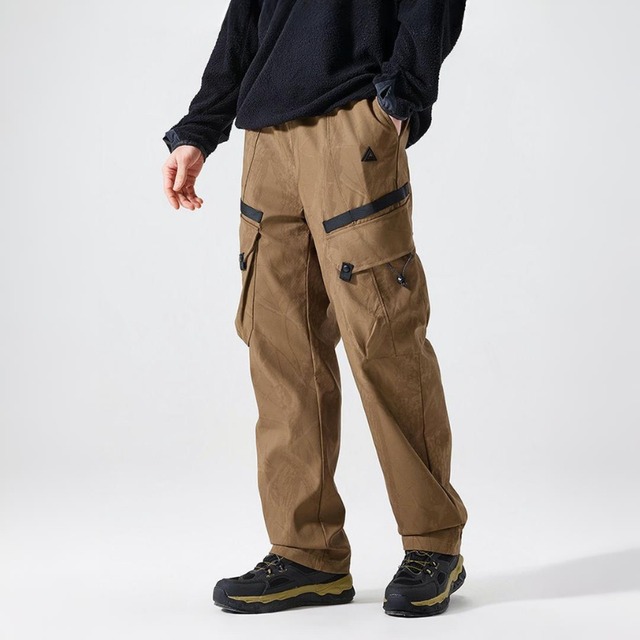 テープベルトワイドカーゴパンツ R00043