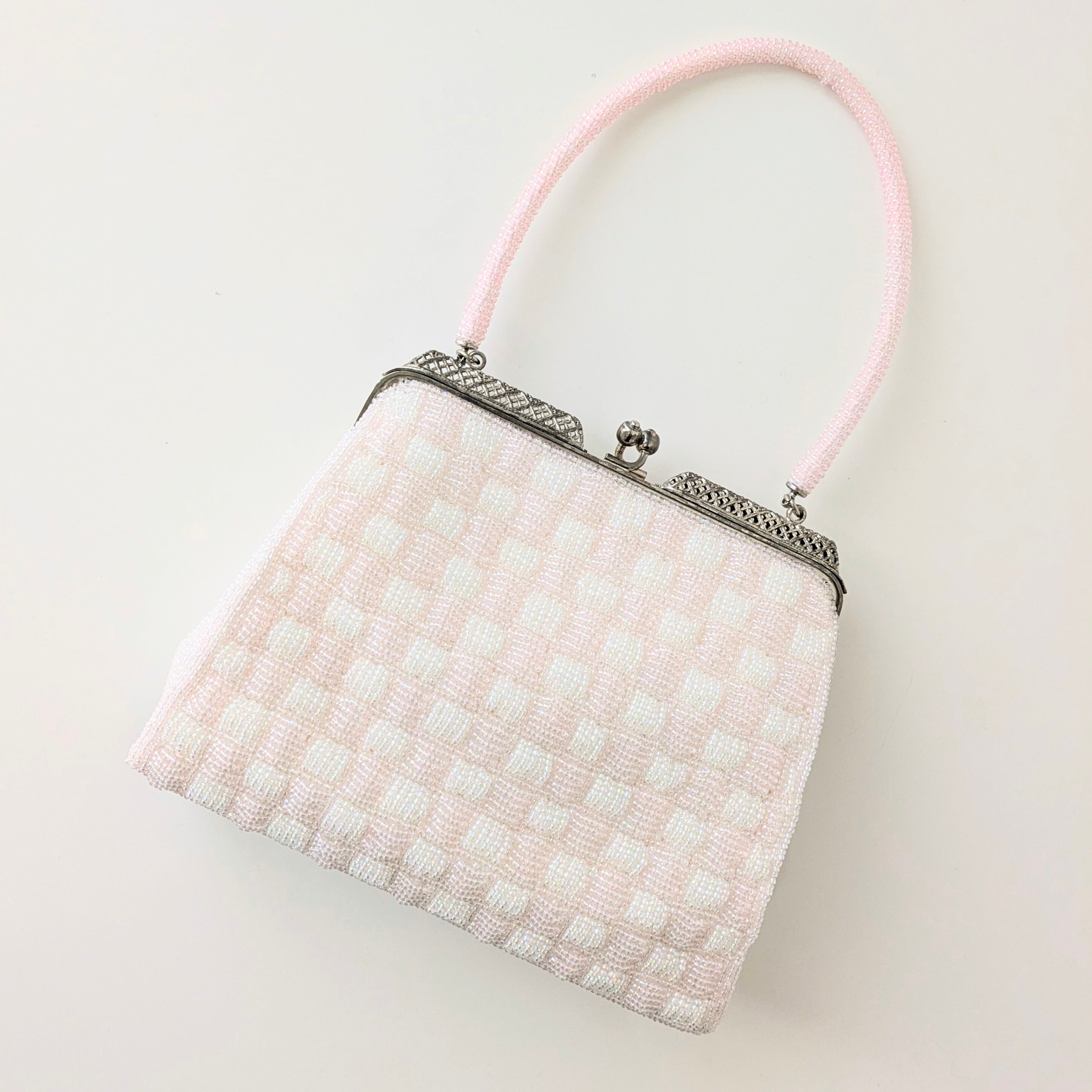 【送料無料】花柄 ビーズ手刺繍 ハンドバッグ パーティー フォーマル　状態キレイ 楽天市場】ビーズ刺繍3WAYパーティーバッグ 結婚式 バッグ パーティー