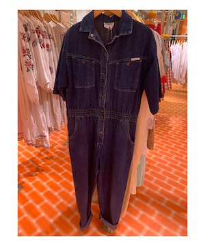 【送料無料】Denim jumpsuit