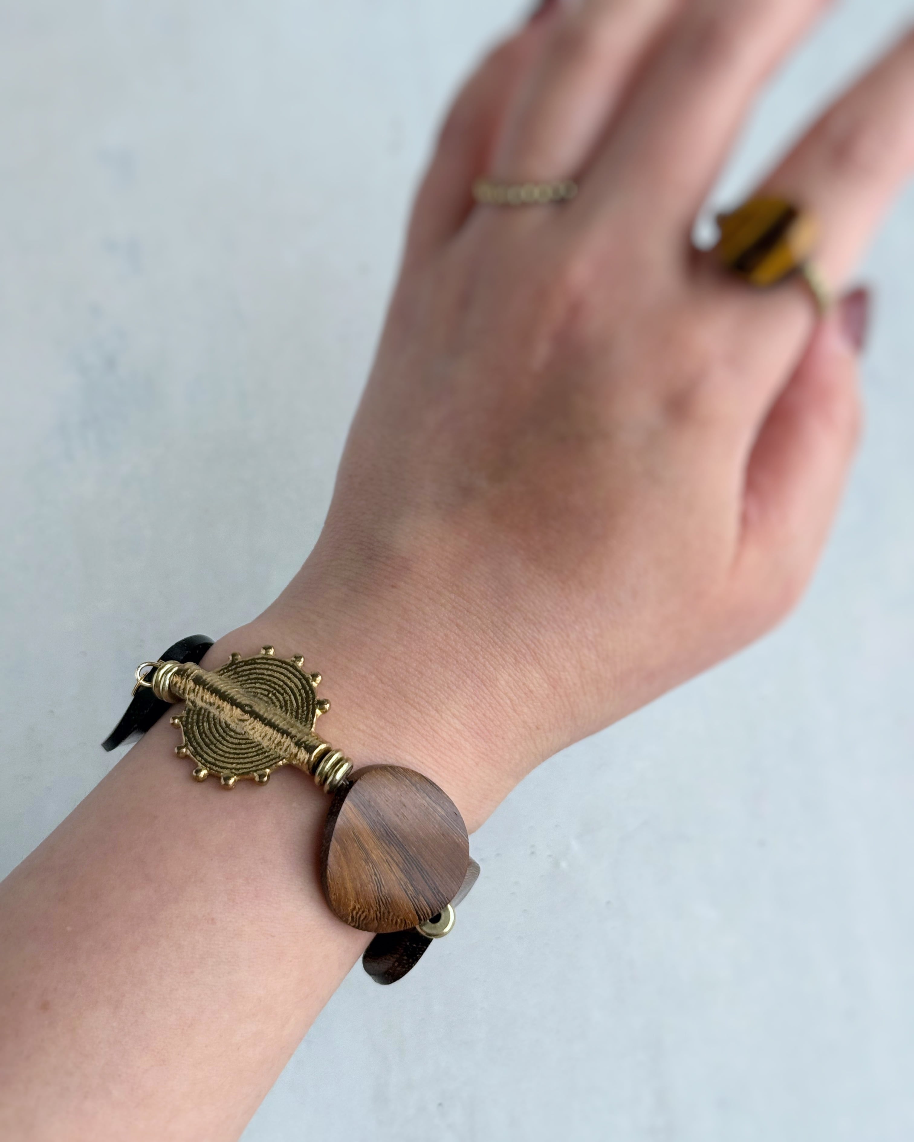 tumble bracelet(ウッド)