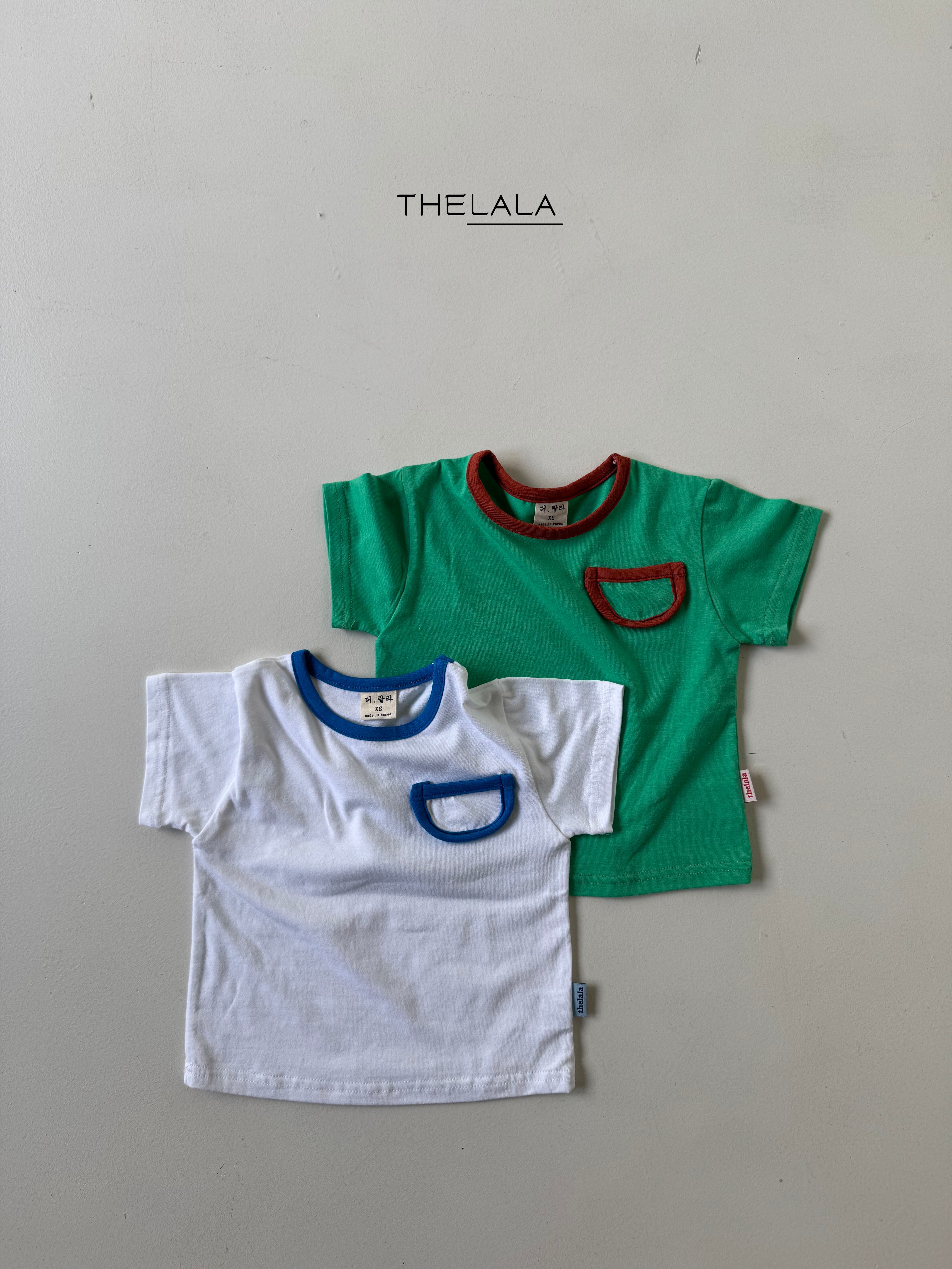 pocket tee【the lala】※7月中旬〜下旬発送予定