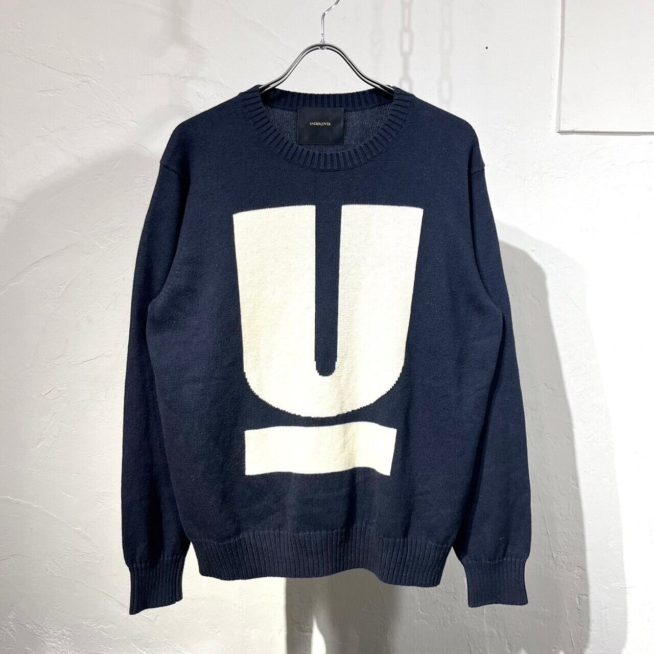 UNDERCOVER Cotton×Cashmere "U Logo" Knit Sweater