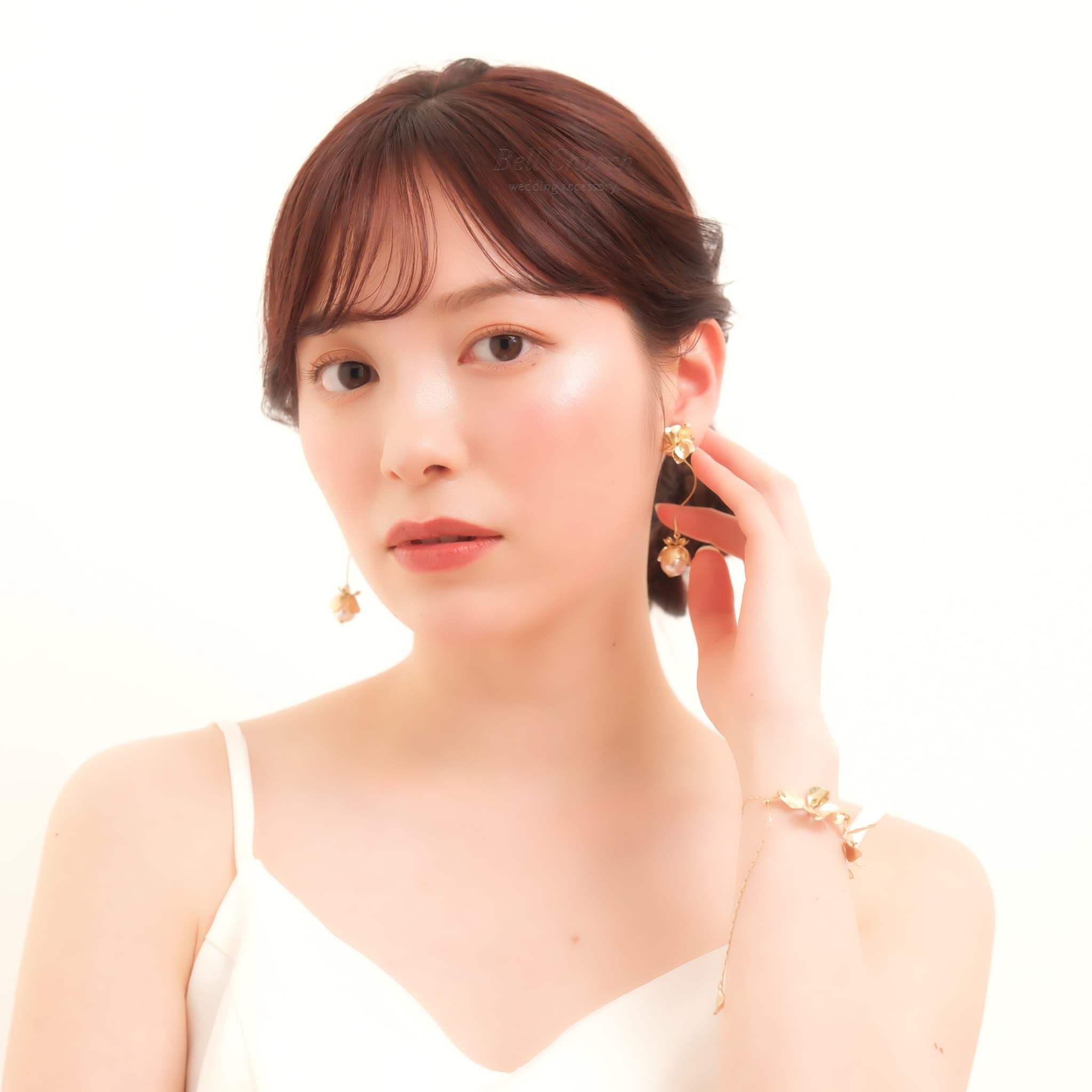 ウェディング ピアス イヤリング｜ニッケルフリー ロングピアス 揺れる