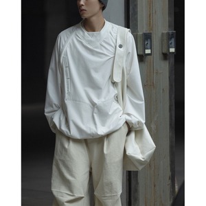 2way vest crew neck pullover 0237