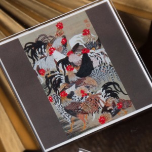 伊藤若冲　群鶏図 / Roosters in Harmony