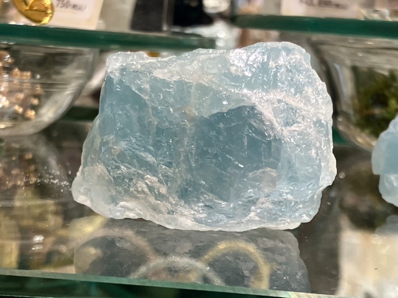 原石 アクアマリン 124g 0302000039・画像3