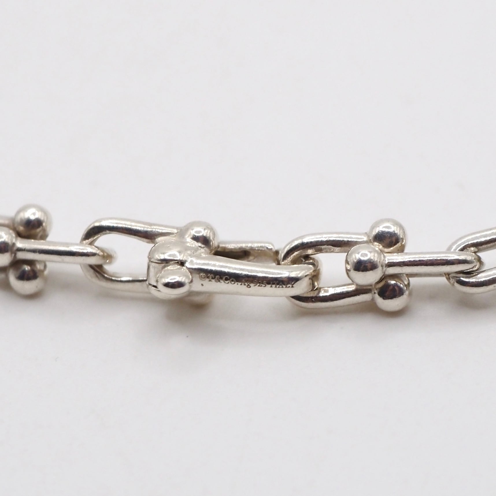 現行品】Tiffany&Co. ハードウェア マイクロリンクブレスレット
