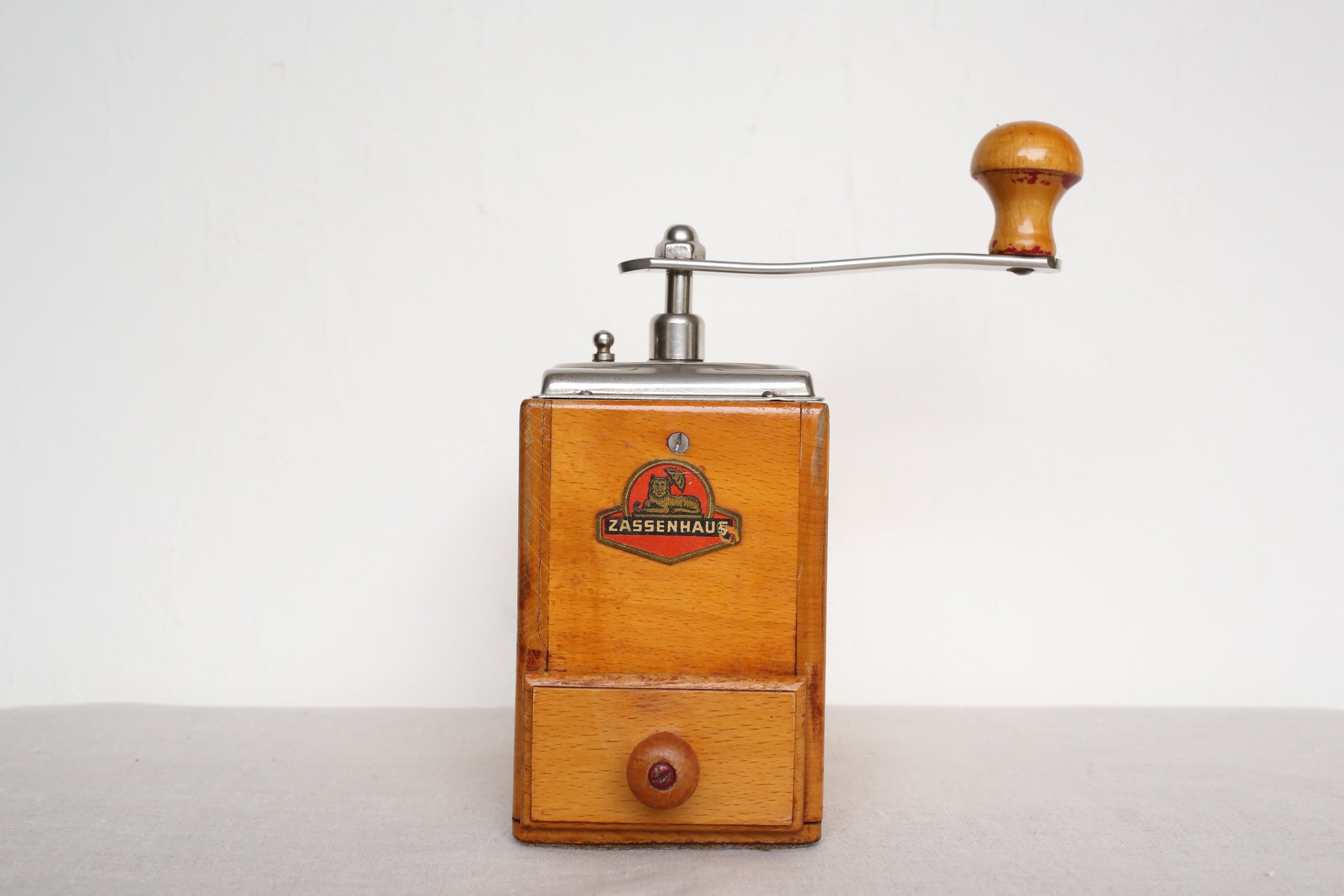 ドイツ アンティーク ヴィンテージ ZASSENHAUS ザッセンハウス コーヒーミル N-00059