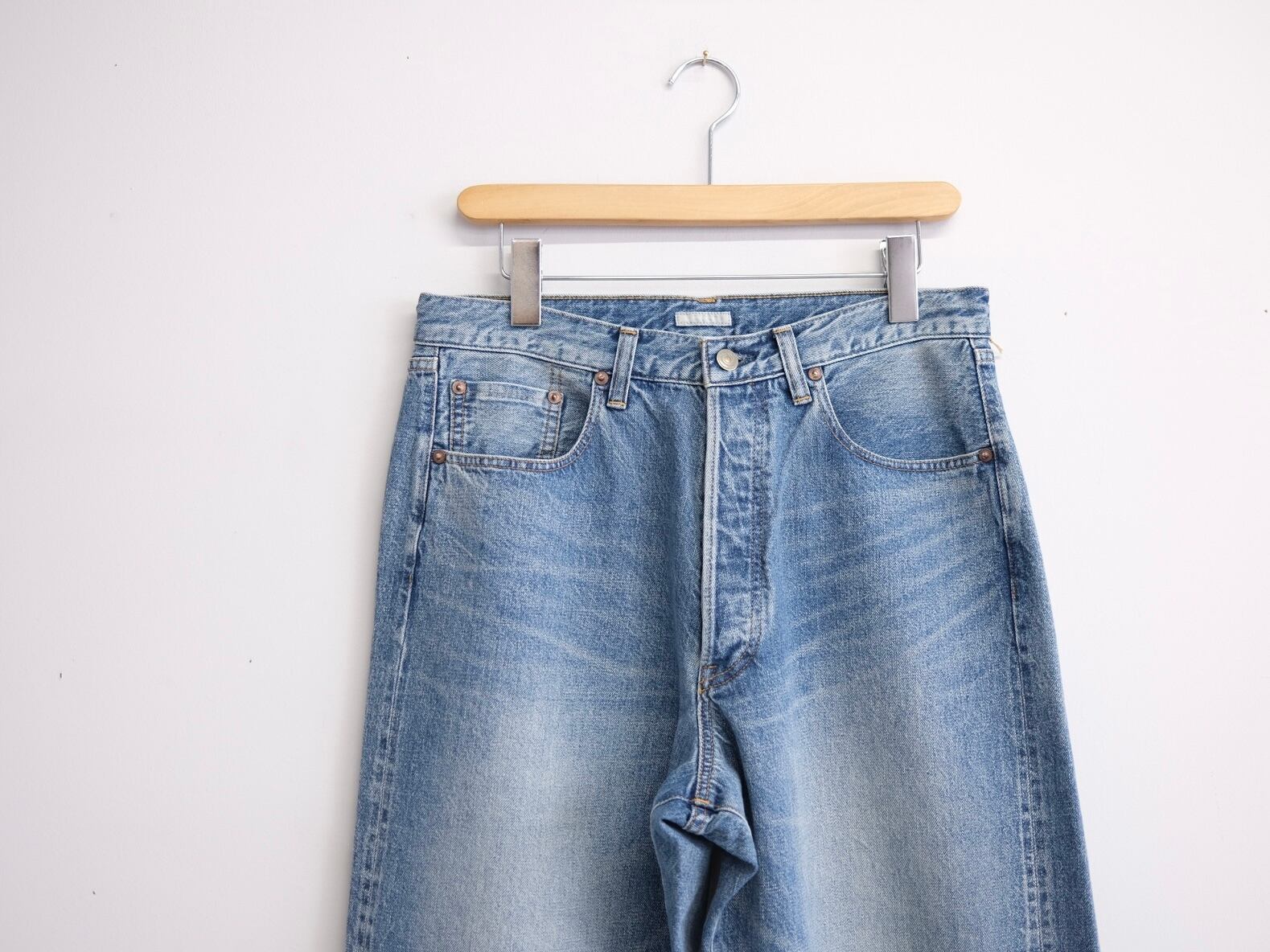 ULTERIOR” VINTAGE WASHED SELVEDGE DENIM 5P PANTS” | Lapel online store