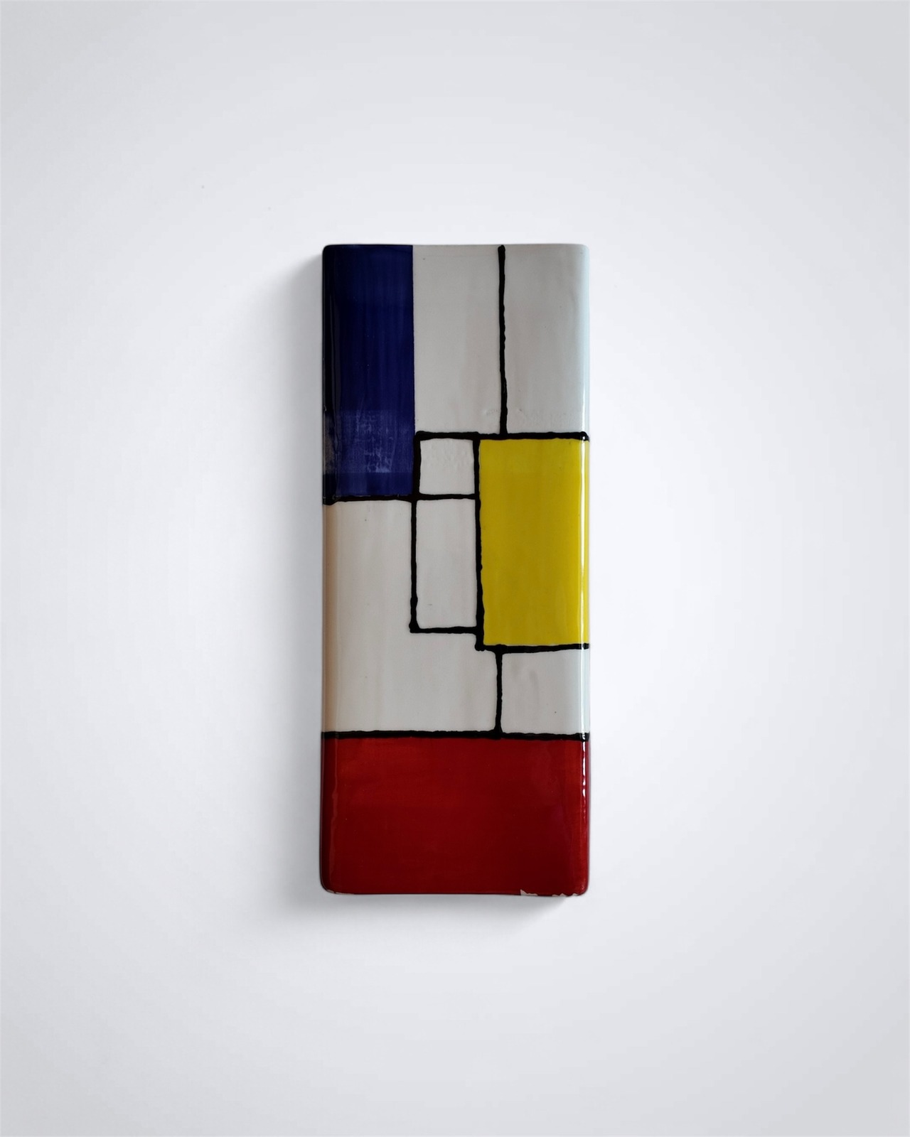 PIET MONDRIAN FLOWER VASE