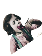 1900s フランス 手彩色 ジャム好き少年とアンティークポストカード 3p