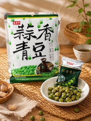 盛香珍 ニンニク青豆(蒜味青豆)240g