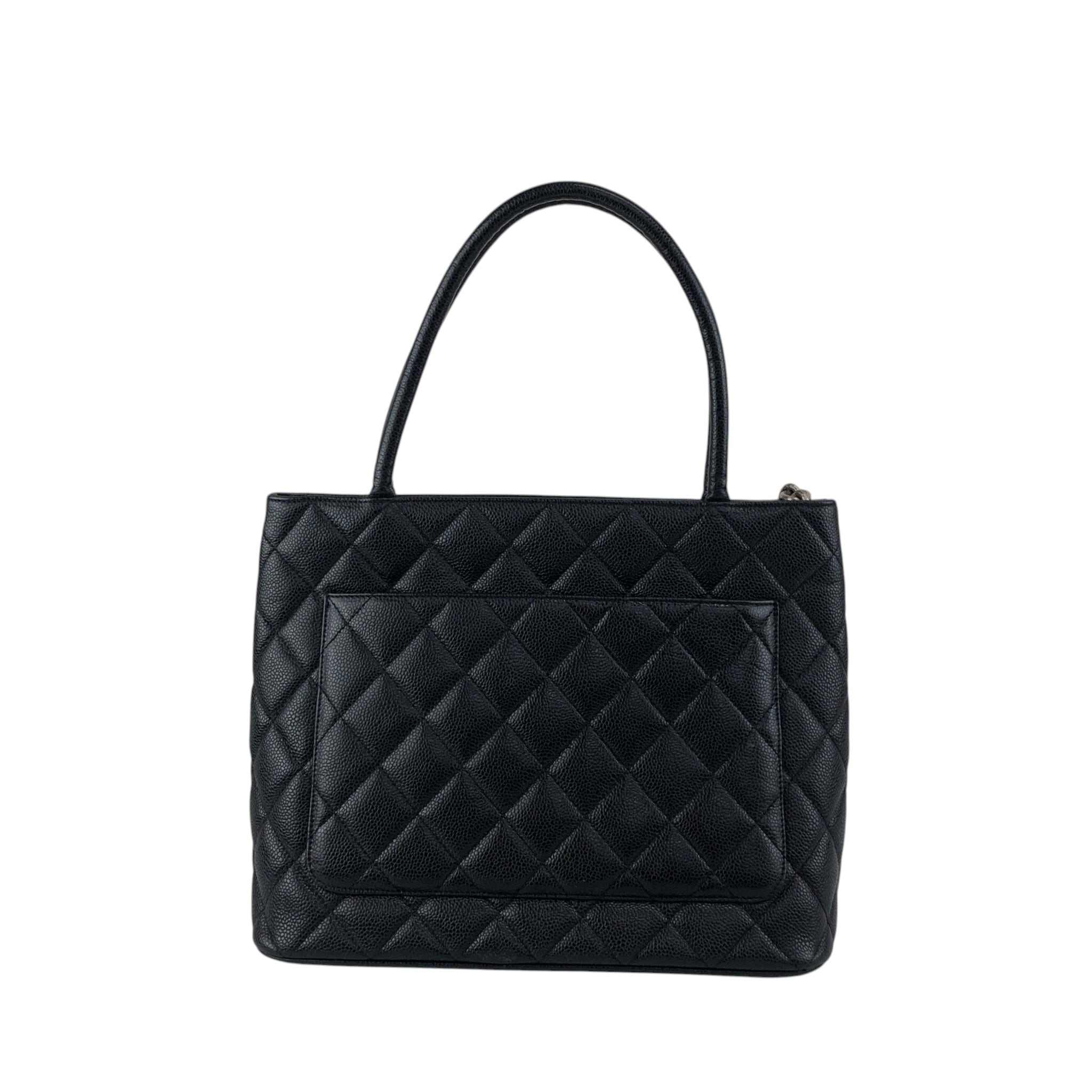 CHANEL シャネル ハンドバッグ ブラック ココマーク キャビアスキン