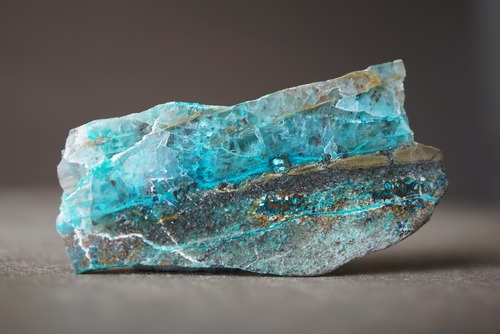 オーストラリア産クリソコラ/マラカイト/キュプライト/クォーツ Chrysocolla/Malachite/Cuprite/Quartz 1543