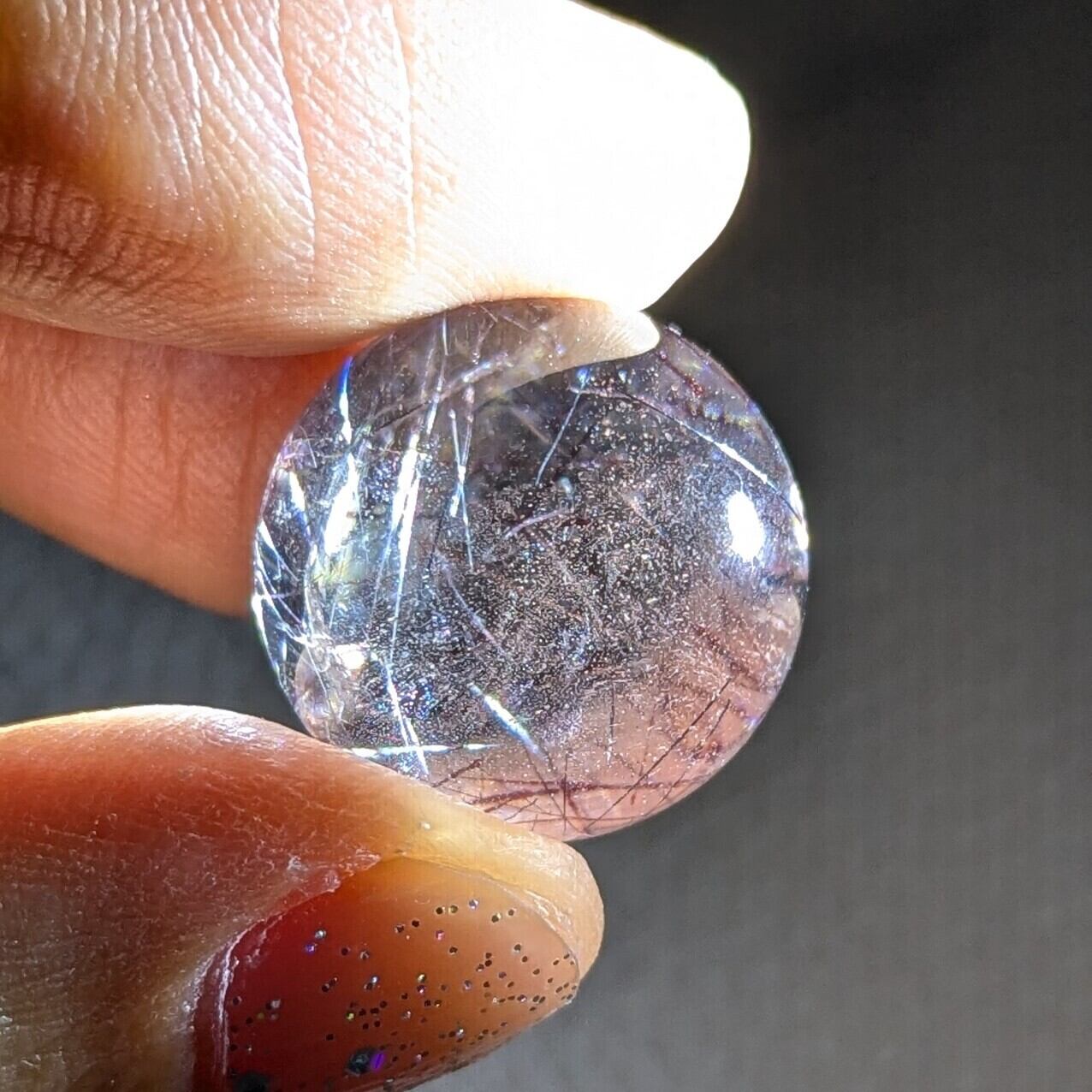 レッドルチルクォーツスフィア