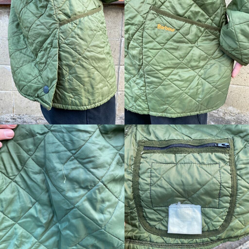Barbourバブアーキルティングミリタリージャケット✸XXL TRANSPORT