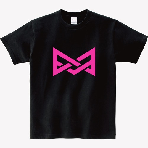 MCCオリジナルTシャツ　ブラック×ピンク