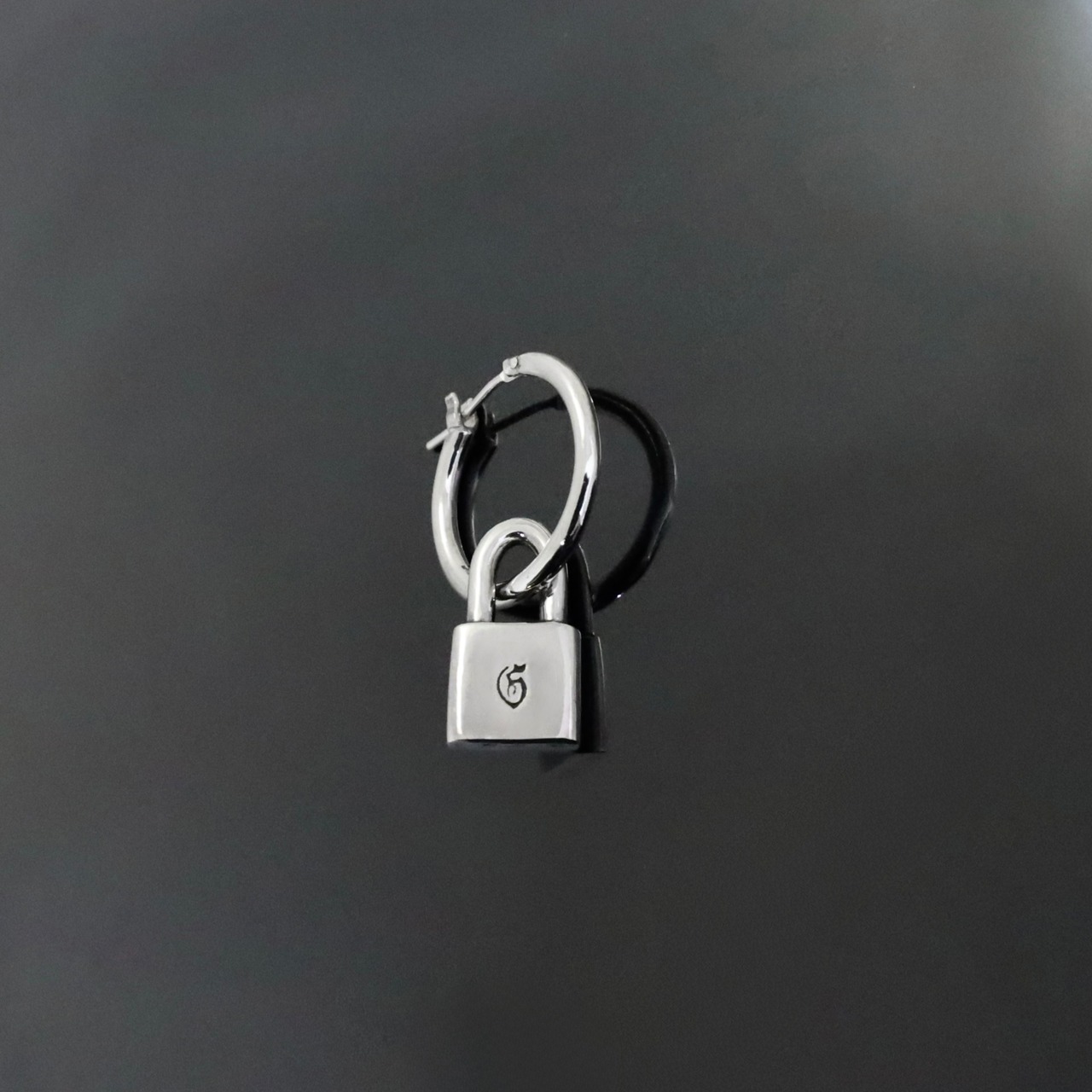 THIN HOOP [LARGE] with PADLOCK / シンフープ・L ウィズ パドロック
