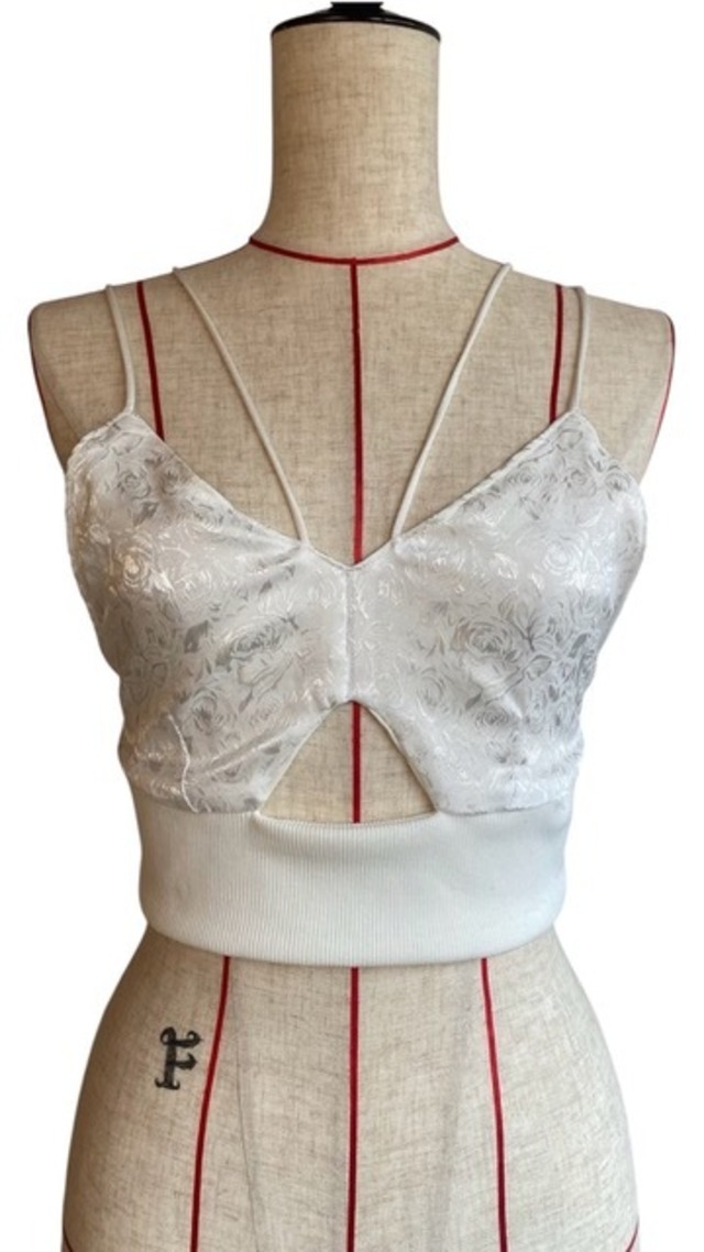 【27SS | 先行予約】FUMIE TANAKA フミエタナカ / ビスチェ /  triangle bustier