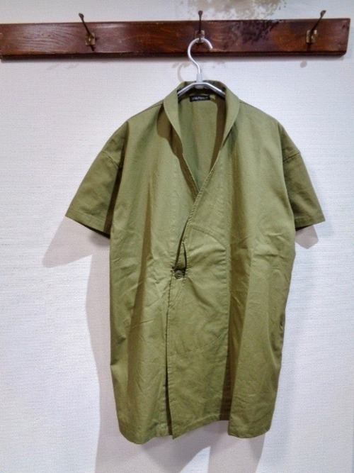 NAPRON・SMALL COLLER HAORI・OLIVE GREEN