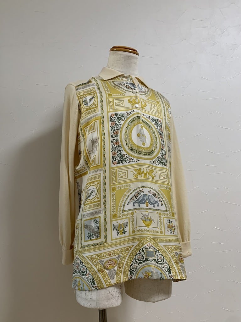 Switched Design Polo Collar Sweater "ETRO"