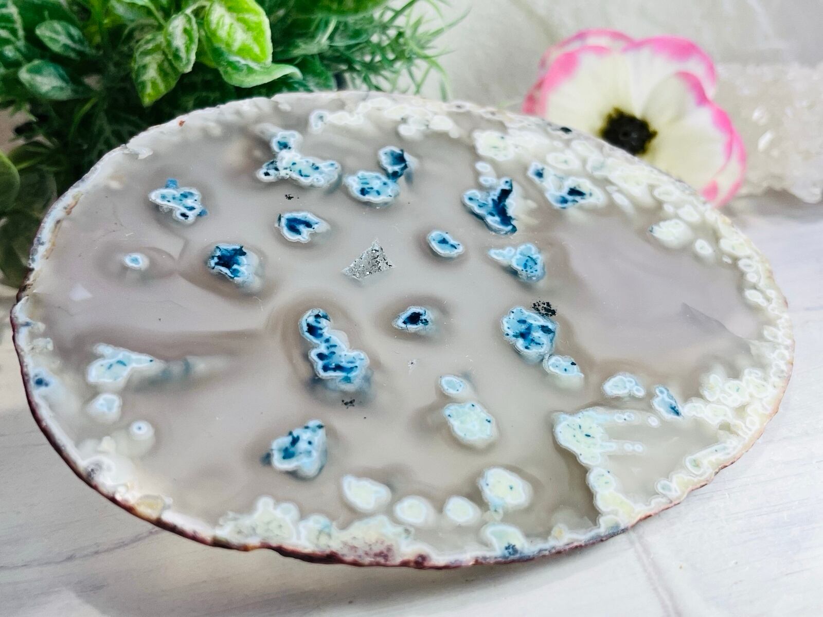 天地創造✧　アンフィボールインクォーツ　タンブル　原石　ガーデンクォーツ　ルチル 天地創造✧ アンフィボールインクォーツ タンブル 原石 ガーデン