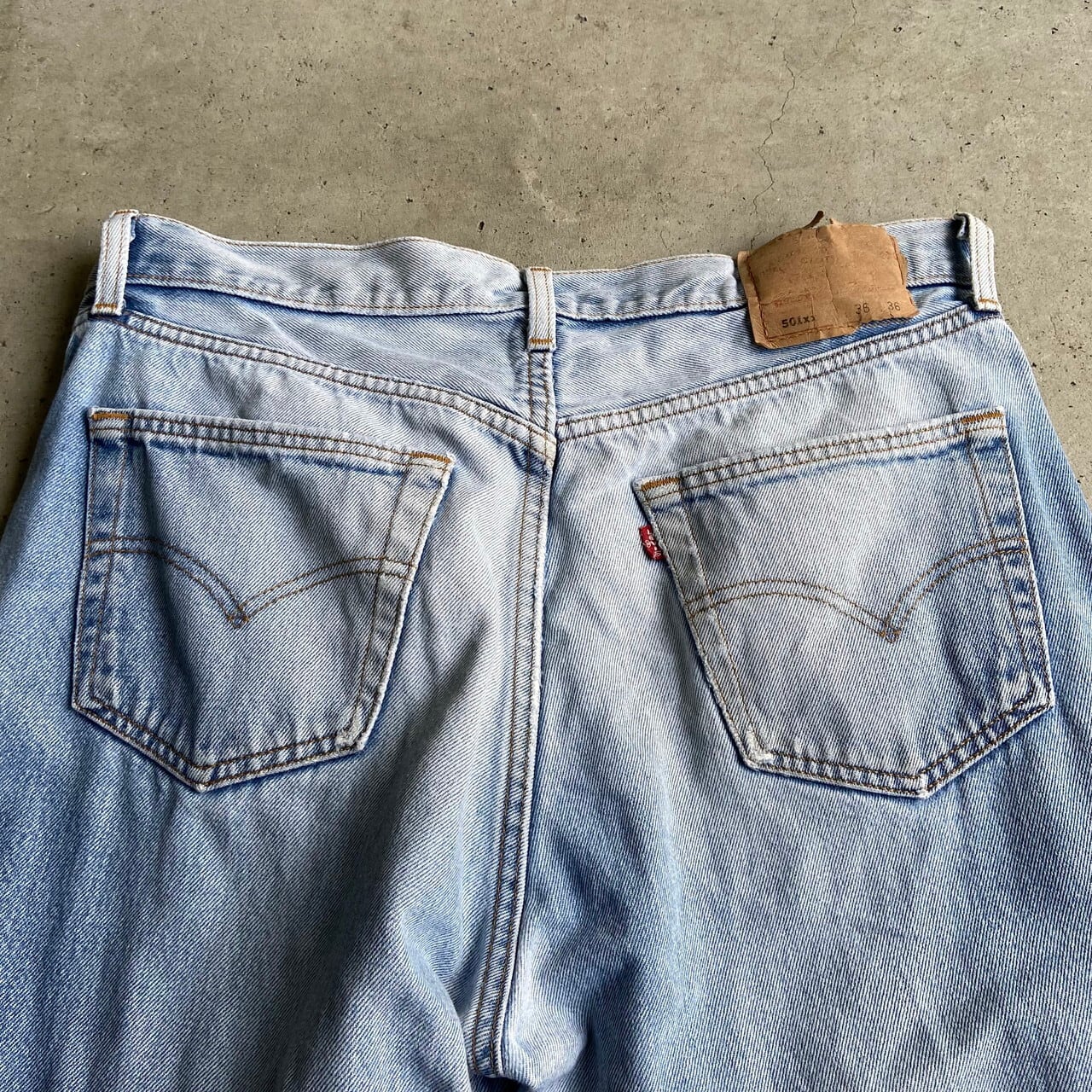 90年代 USA製 Levi's リーバイス スリットカスタム 501 ストレート