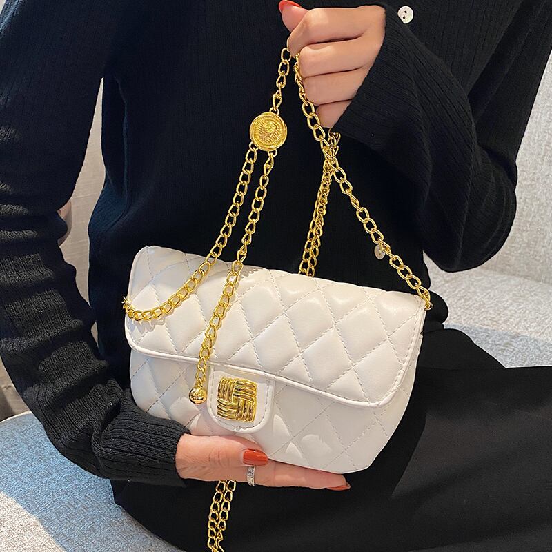 刺繍サマーチェーン 夏物 スクウェア メッセンジャーバッグ 手作りハンドバック95792292989