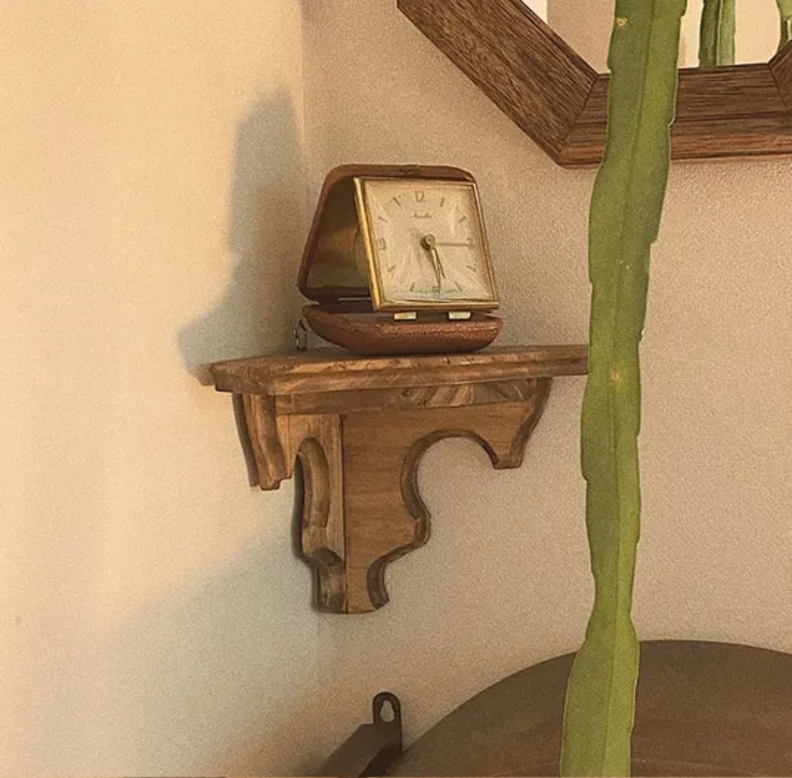 french corner mini shelf / フレンチ コーナー ミニ シェルフ