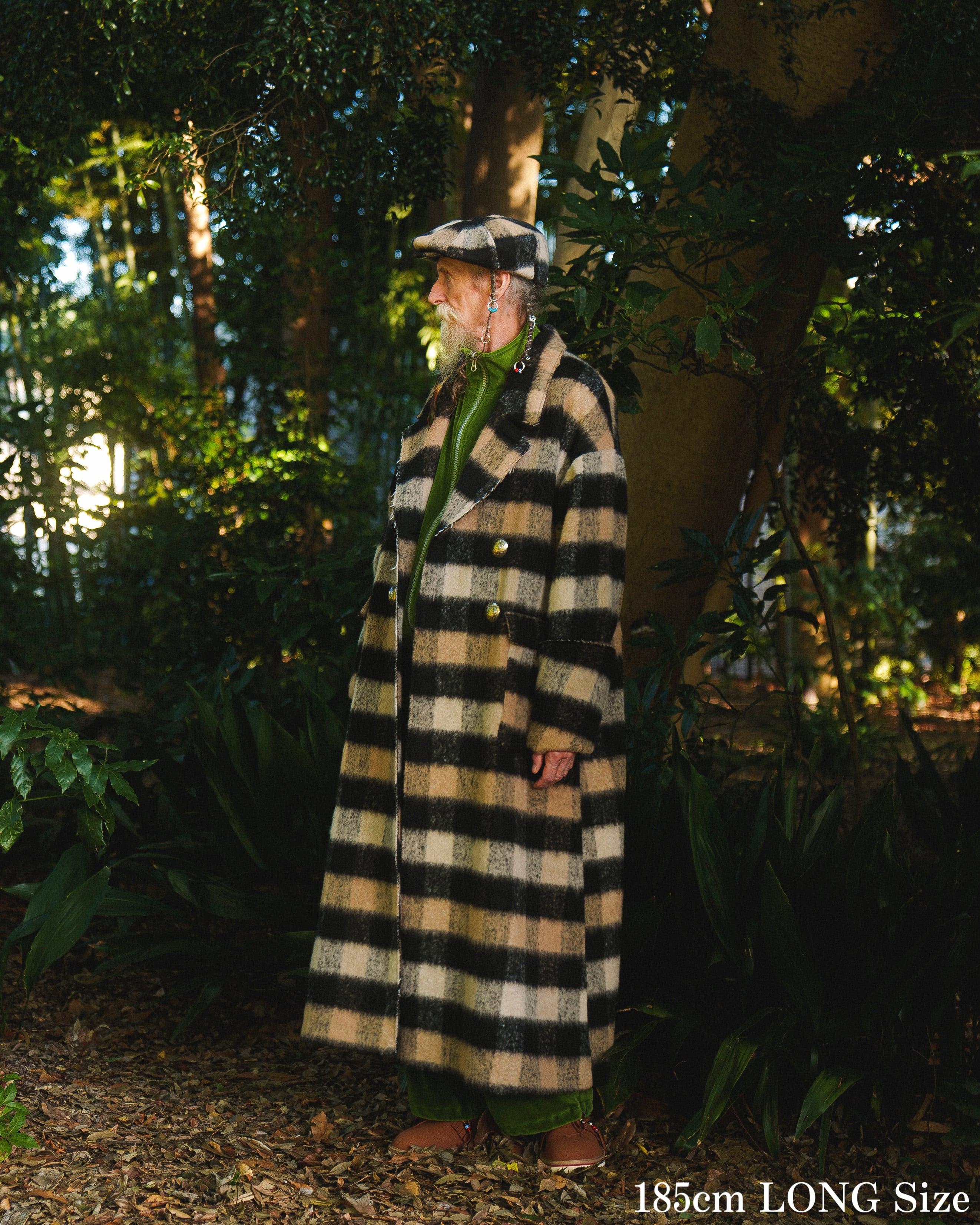 Wool Gown Long Coat / ウールガウンロングコート | AMBERGLEAM