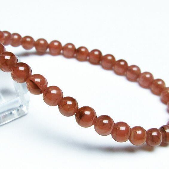 インカローズ ブレスレット 6mm 一点物 メール便送料無料 [M便 1/10] 111-27433