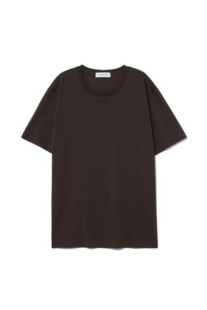 [LE17SEPTEMBRE][メンズ] CREWNECK T-SHIRT [BROWN] 正規品 韓国ブランド 韓国通販 韓国代行 韓国ファッション LE 17 SEPTEMBRE ル 17 セプテンバー le 917韓国 店舗