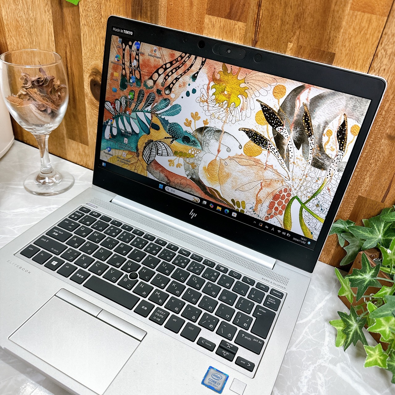高性能 HP Elitebook 830 G6 / 第8世代 Core i7-8565U / メモリ32GB / SSD512GB / 13.3インチ FHD